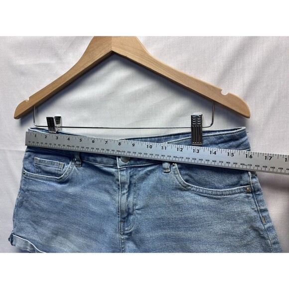 High Waisted Jean Shorts Lot Of 3 Mom Jeans Cuffed Button Front Size 9/10 - Picture 16 of 16